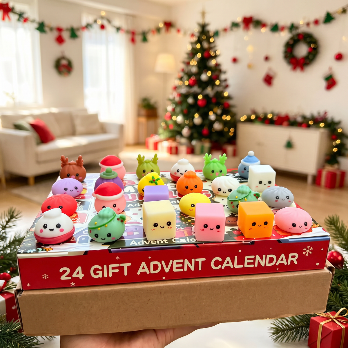 Mystery Dumpling Advent Calendar – 24 Squishy Surprises